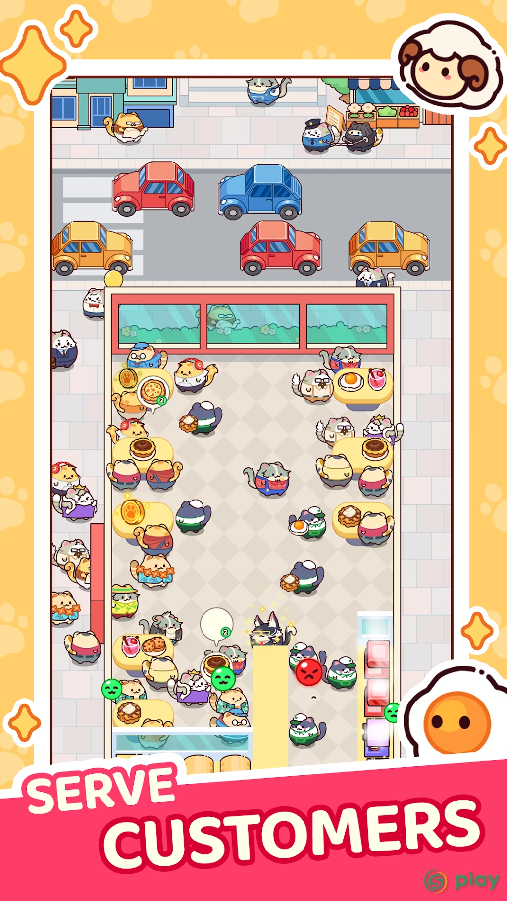 Cat Restaurant: Food Bar Story — скриншот 3