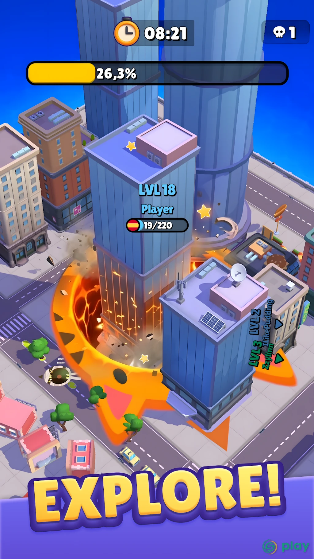 Hole.io — скриншот 12