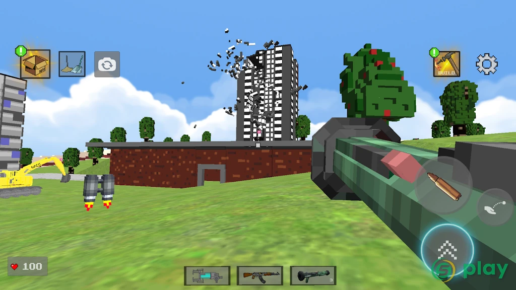 Nextbots in Playground: Pixel — скриншот 2