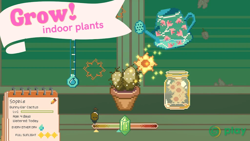 Window Garden - Lofi Idle Game — скриншот 1