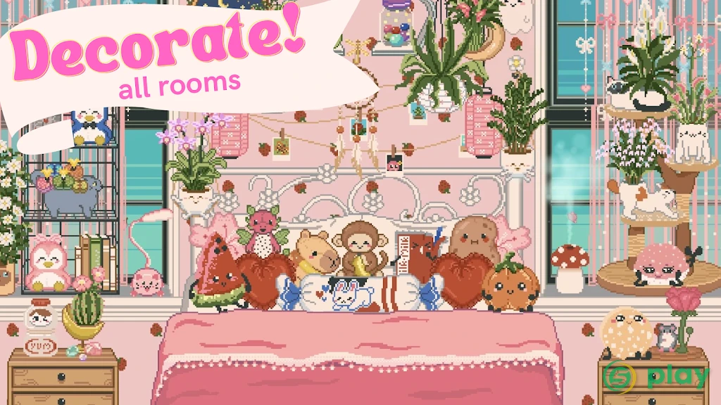 Window Garden - Lofi Idle Game — скриншот 2