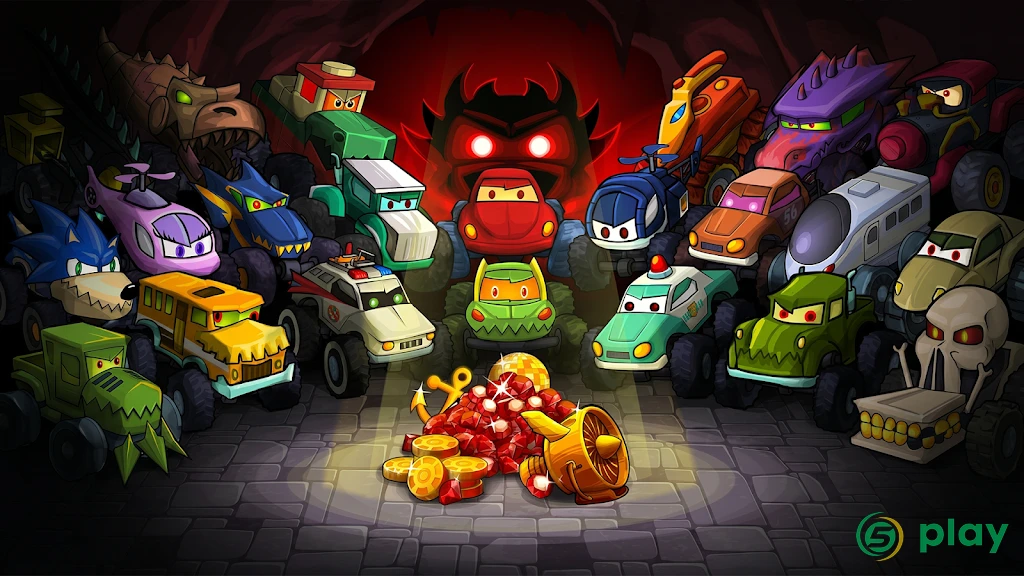 Car Eats Car Multiplayer — скриншот 8