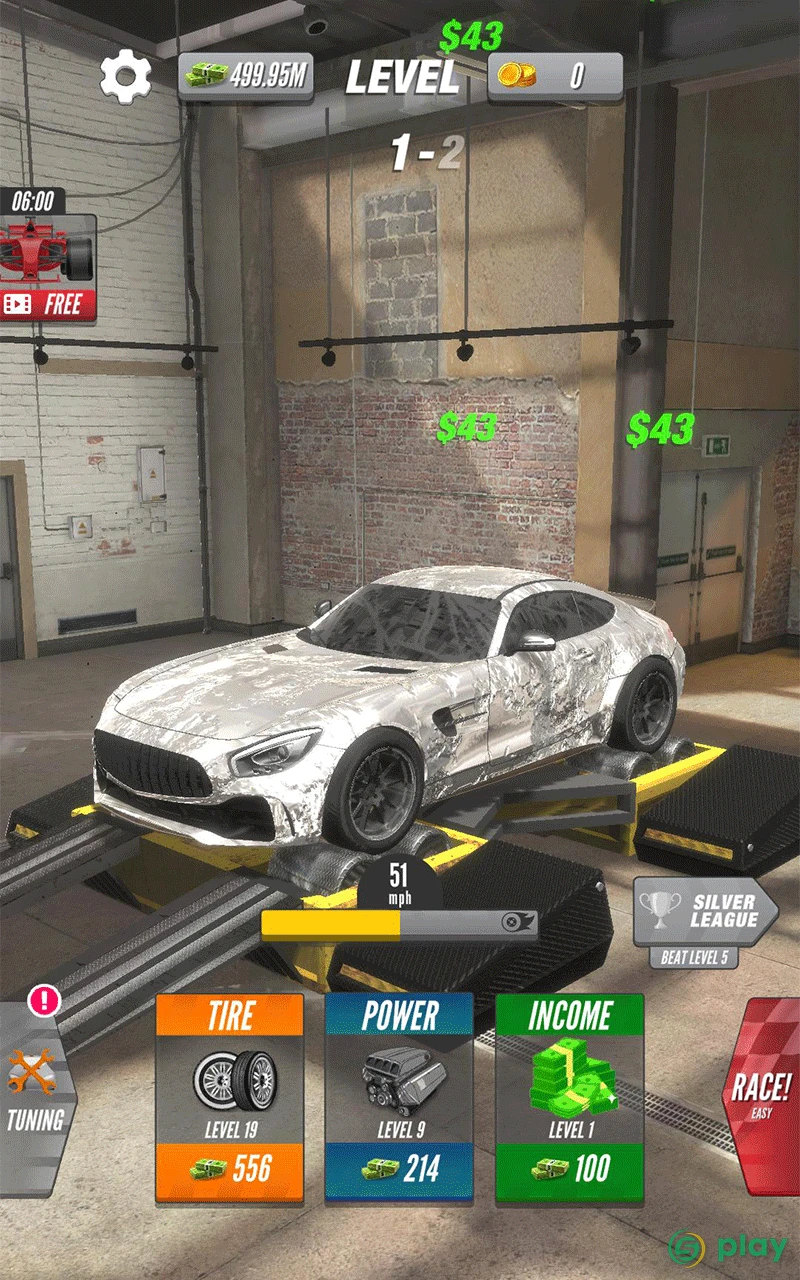 Dyno 2 Race - Car Tuning — скриншот 11