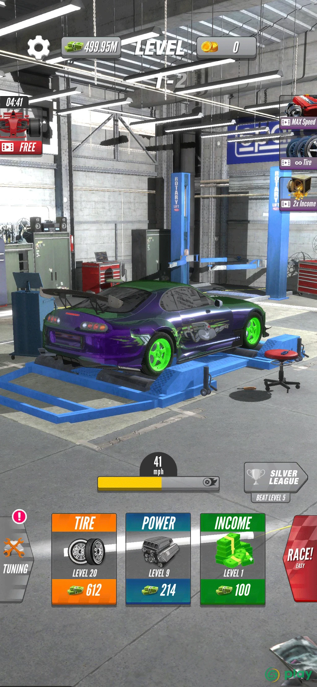 Dyno 2 Race - Car Tuning — скриншот 2