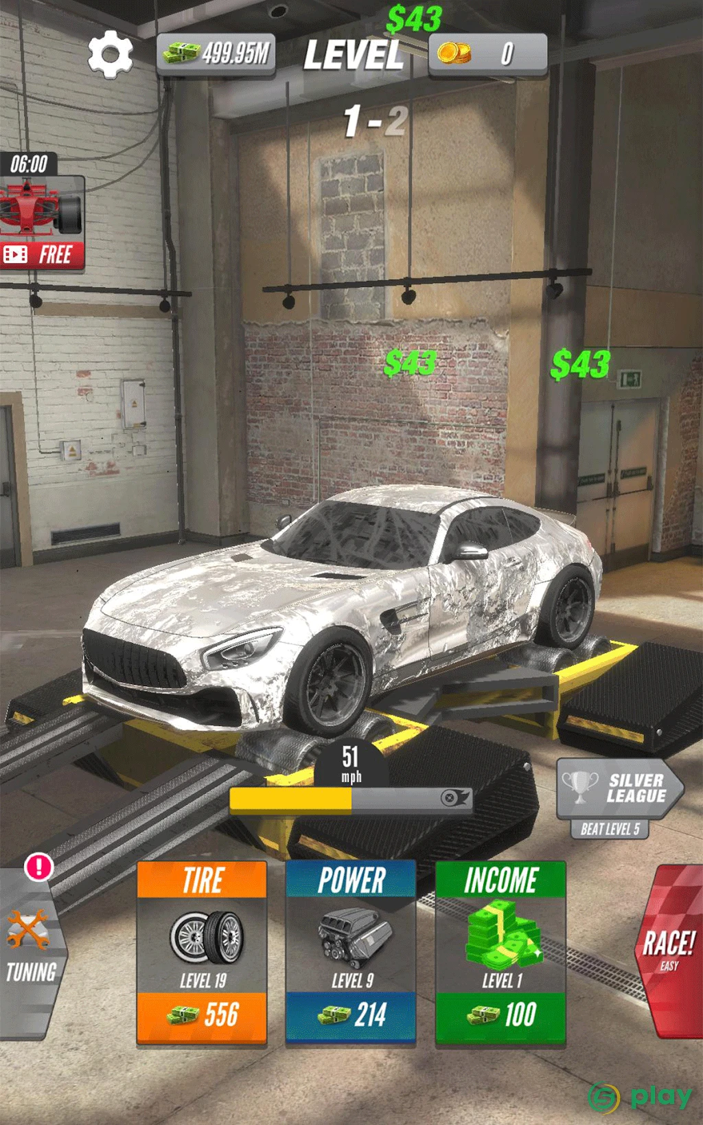 Dyno 2 Race - Car Tuning — скриншот 7
