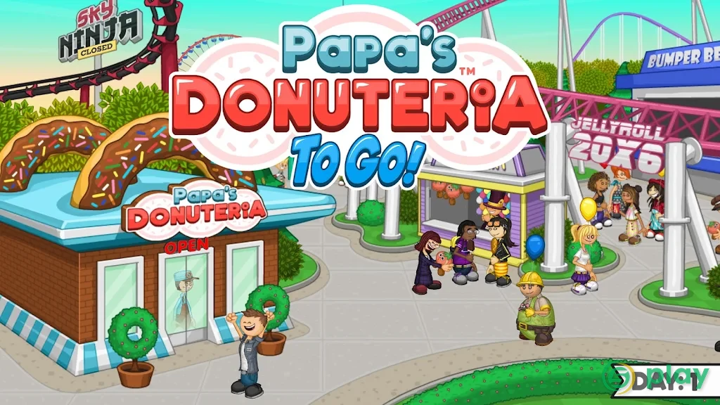Papa's Bakeria To Go! — скриншот 1
