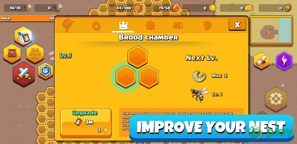 Pocket Bees Colony Simulator — скриншот 3