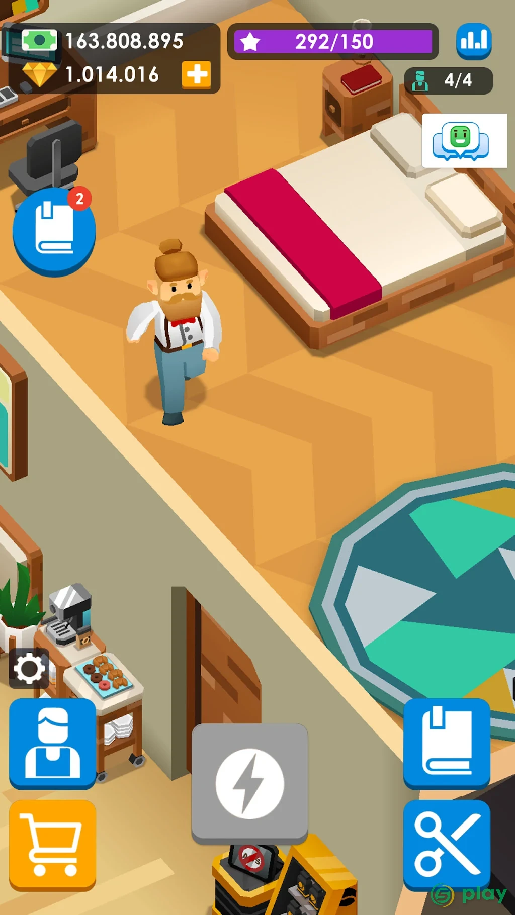 Idle Barber Shop Tycoon — скриншот 5