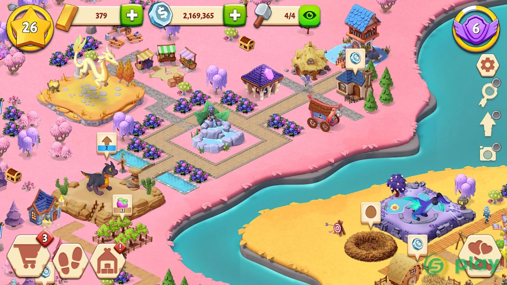 Dragon Kingdom: Fantasy City — скриншот 7