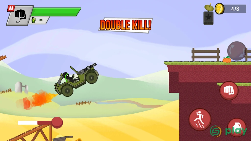 Stickman vs Zombies — скриншот 2