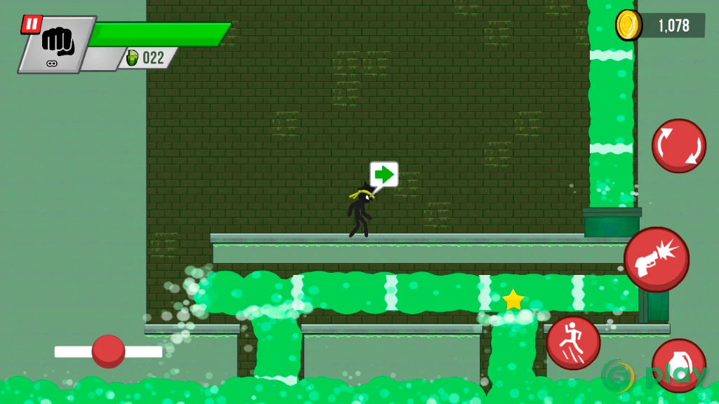 Stickman vs Zombies — скриншот 4