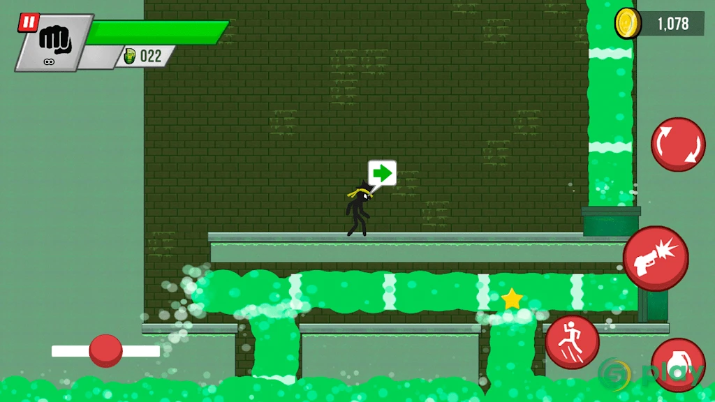 Stickman vs Zombies — скриншот 9