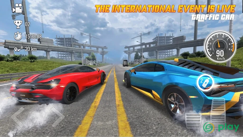 Ultimate Traffic Driving Car — скриншот 1