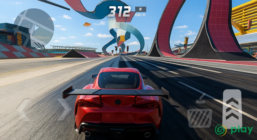 Extreme Car Driving Stunts — скриншот 2