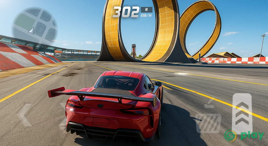 Extreme Car Driving Stunts — скриншот 6
