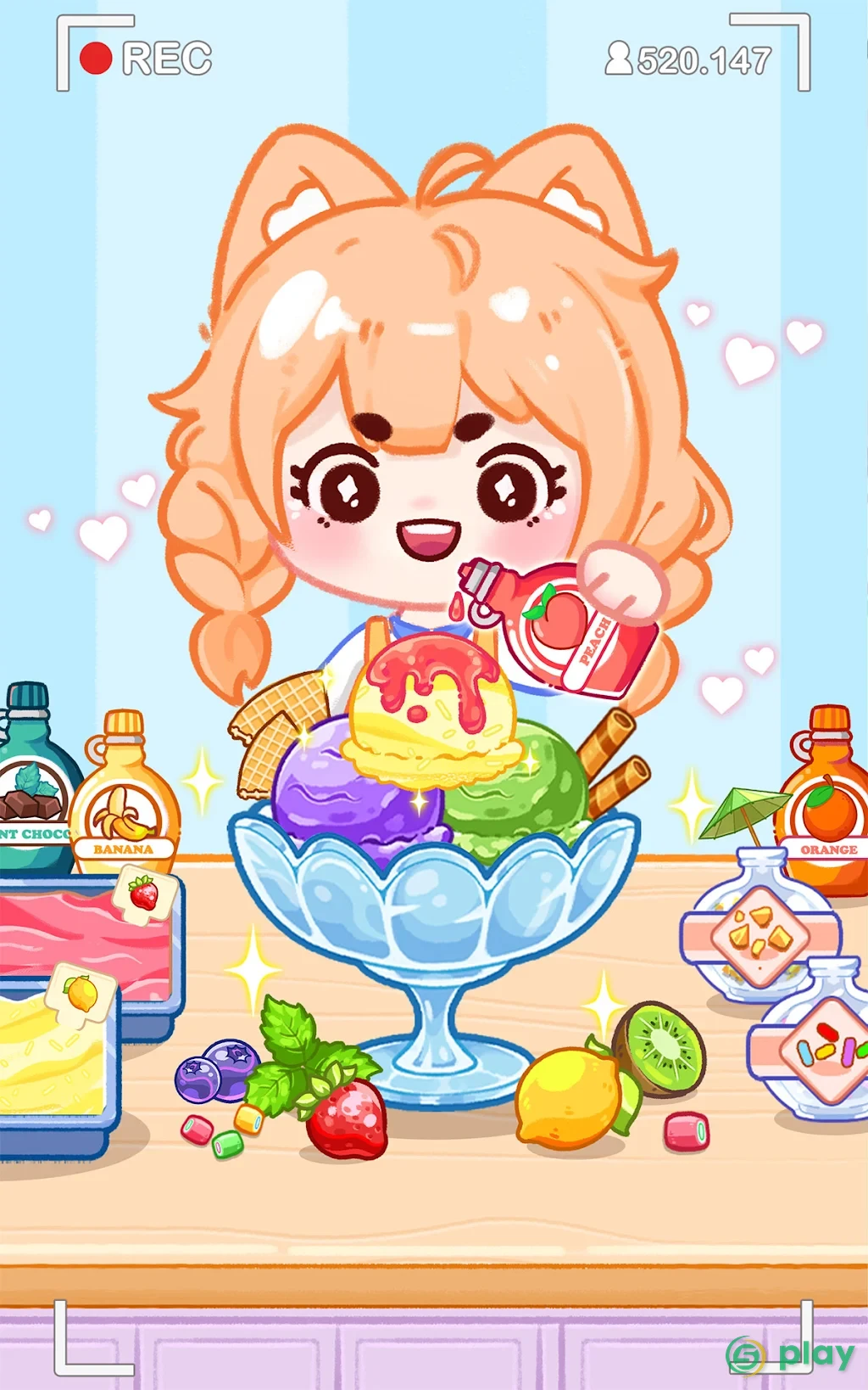 Ice Cream Perfect: Mukbang DIY — скриншот 10