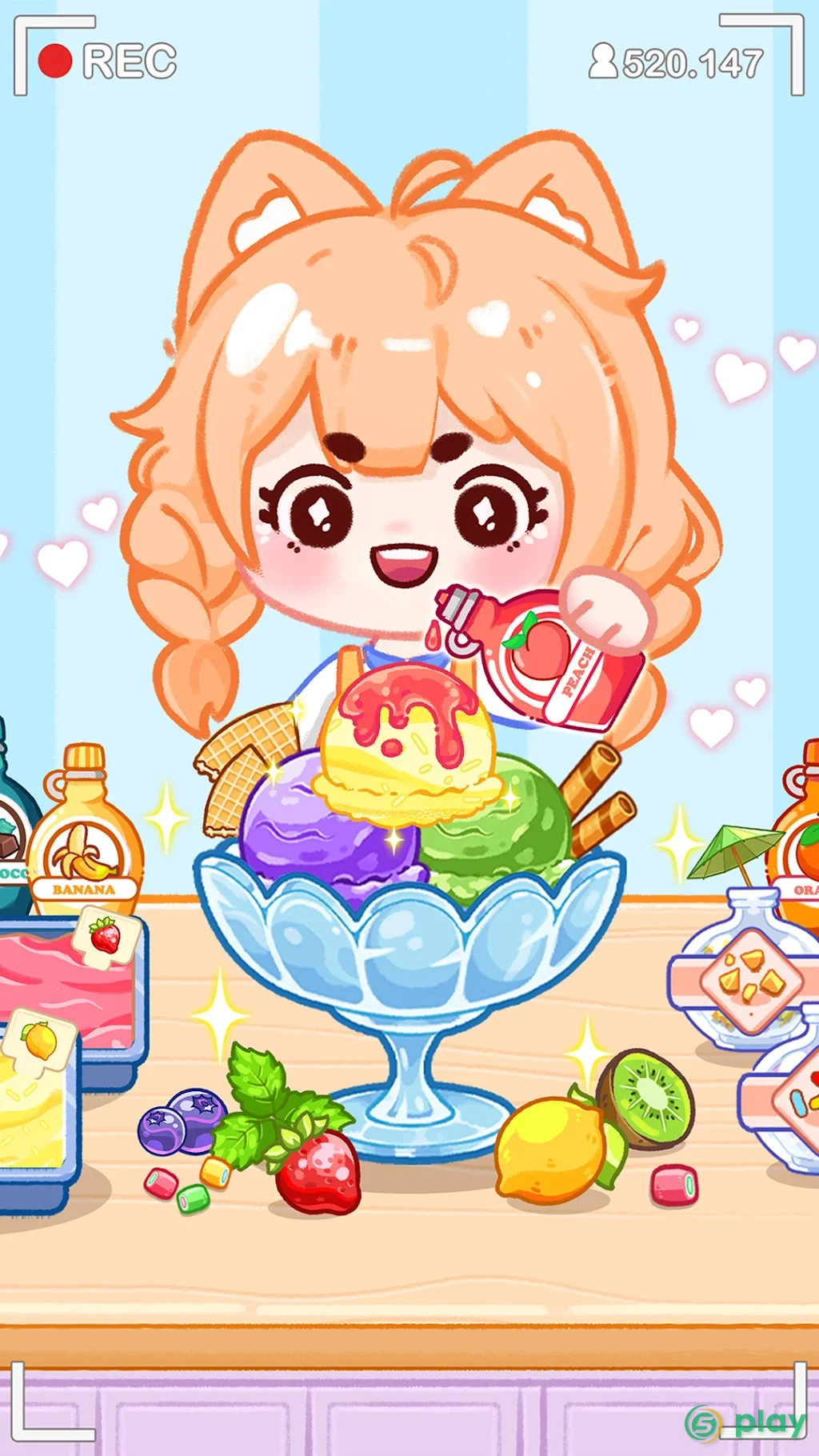 Ice Cream Perfect: Mukbang DIY — скриншот 3