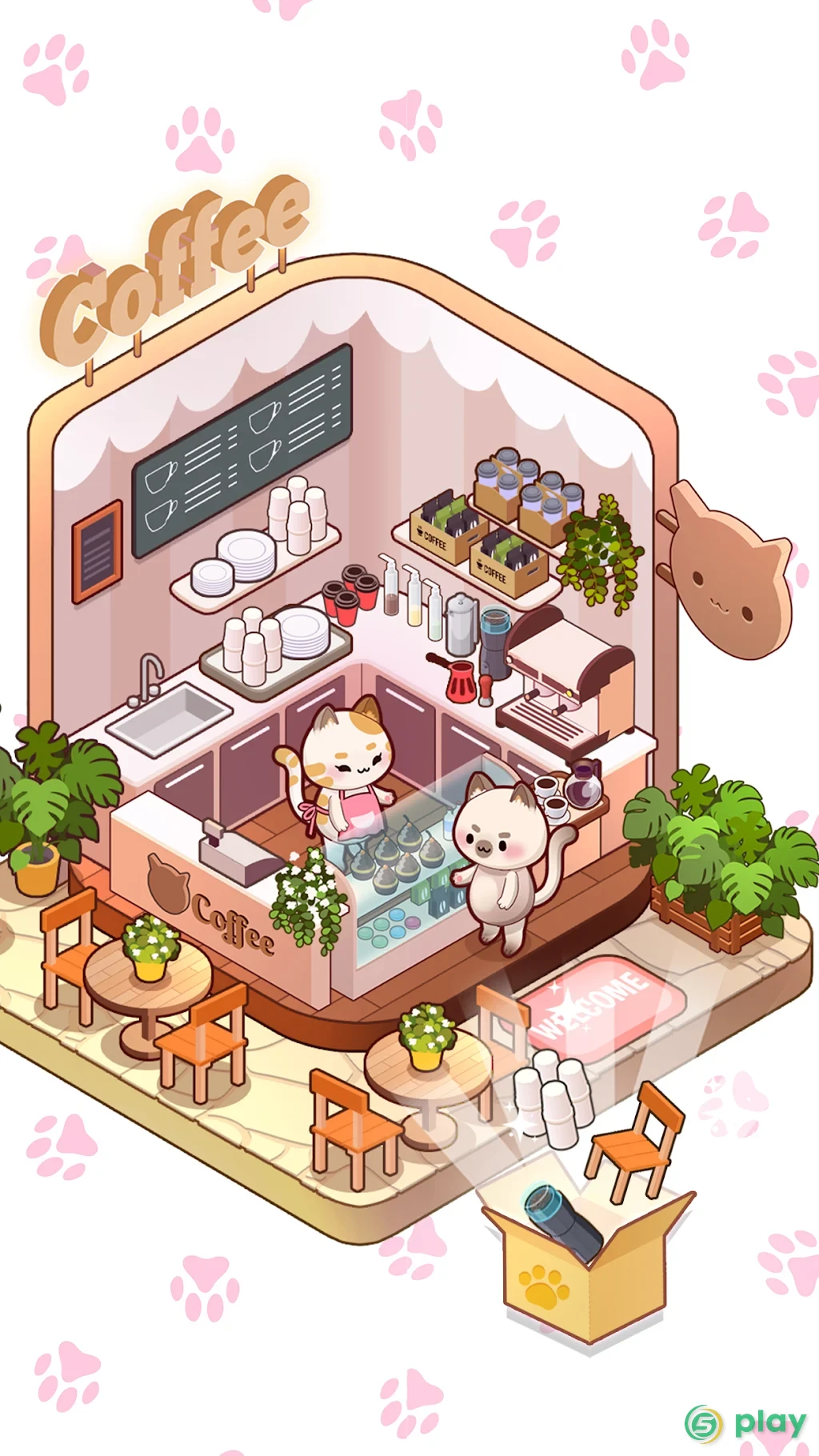 Cat Room Decor — скриншот 1
