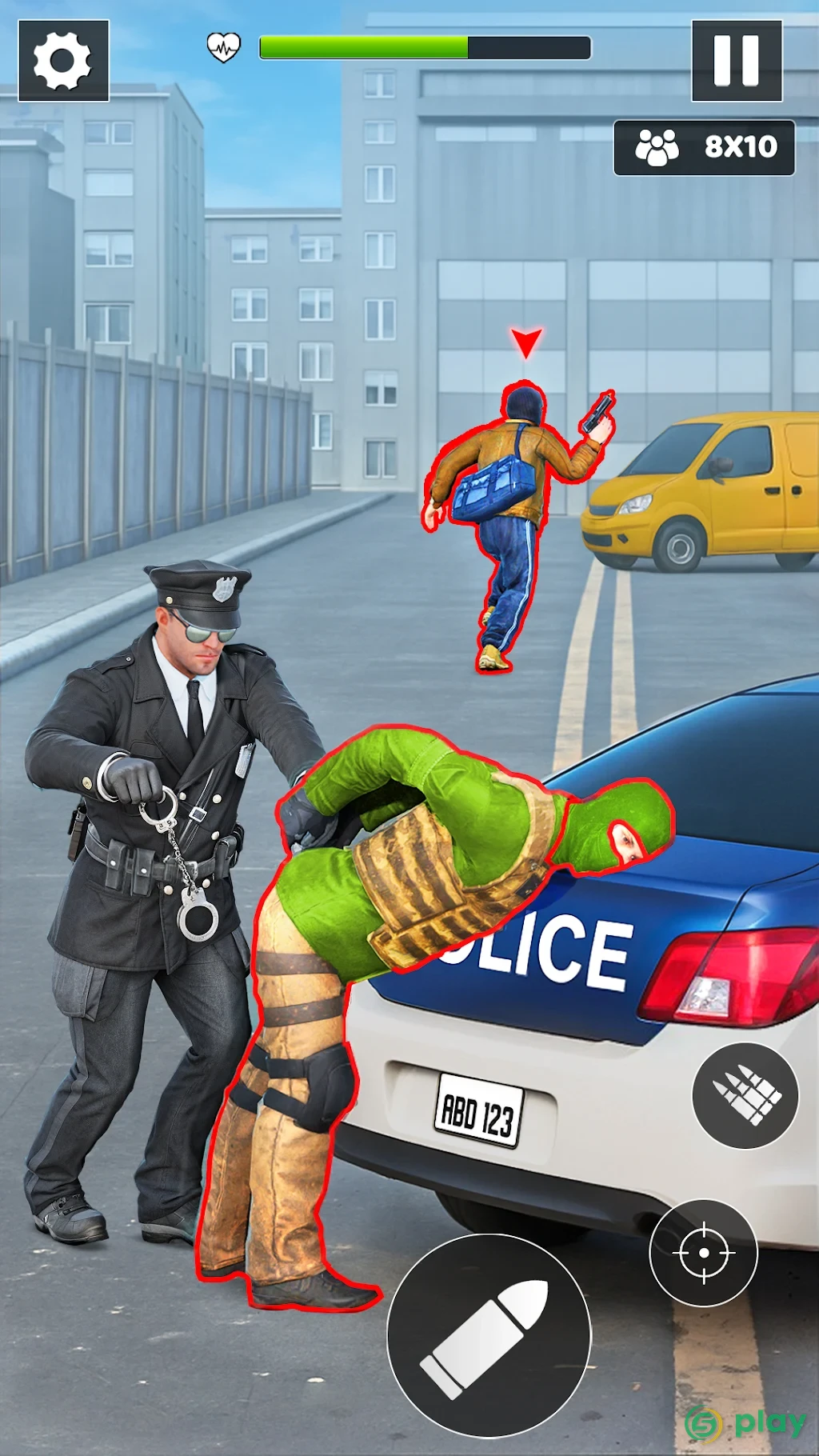 Save Cop: Shooting Simulator — скриншот 2