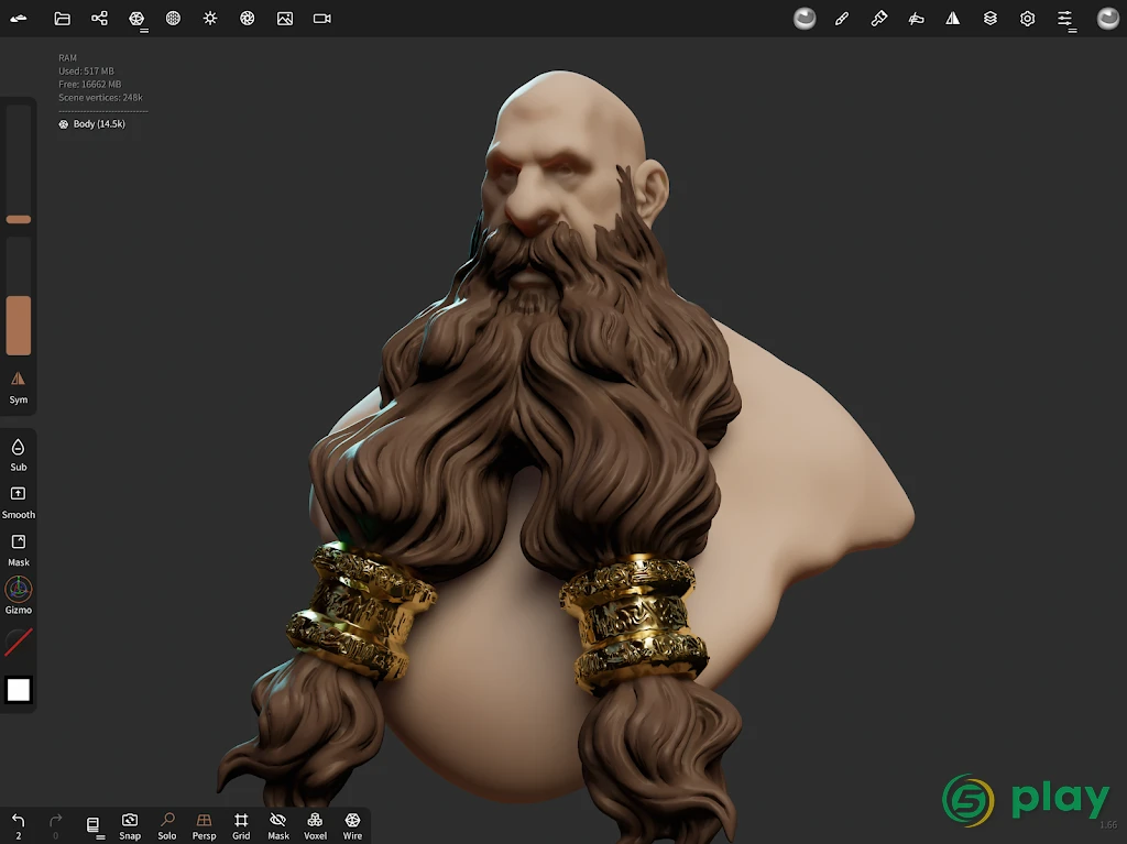 Nomad Sculpt — скриншот 11