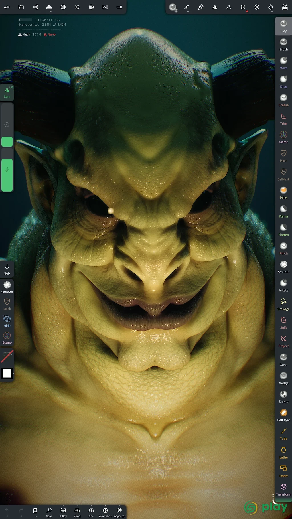 Nomad Sculpt — скриншот 2