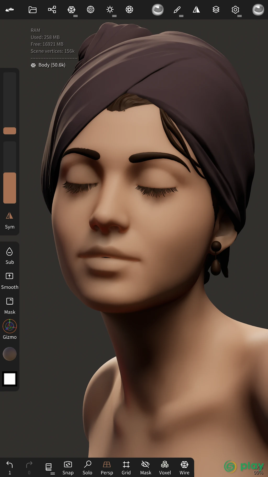 Nomad Sculpt — скриншот 6