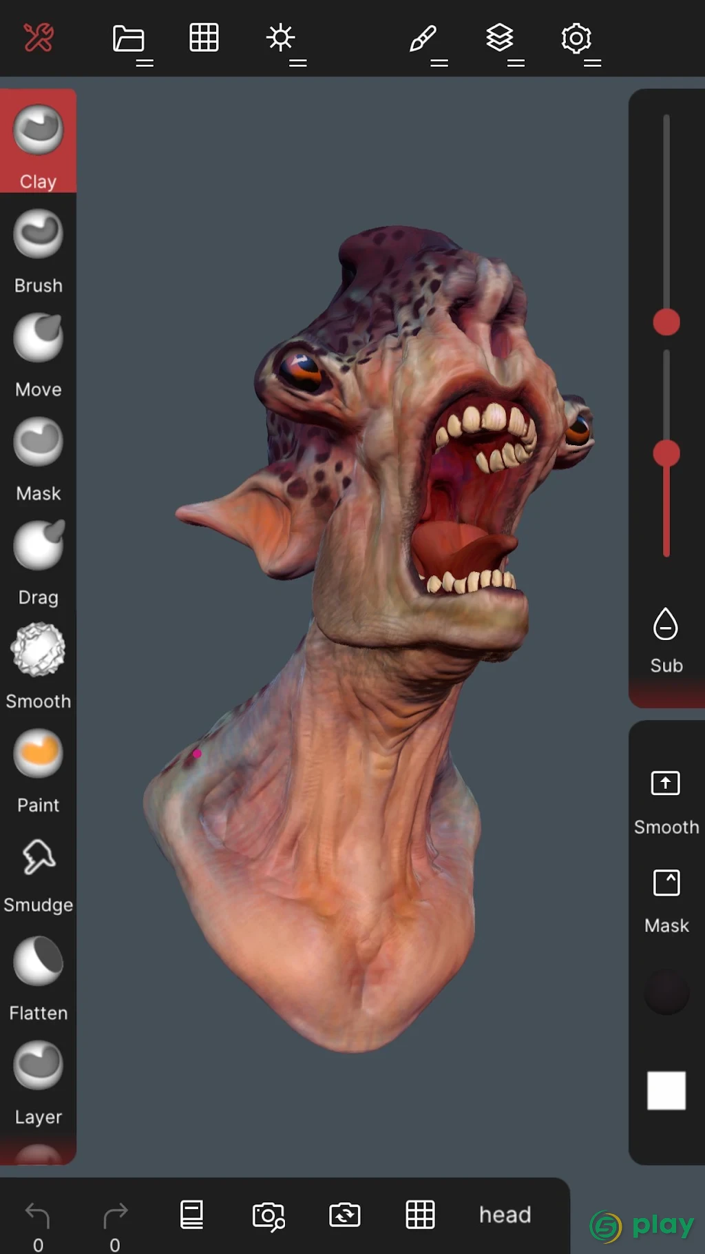 Nomad Sculpt — скриншот 7