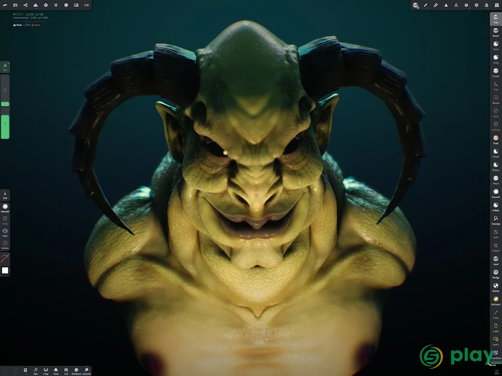 Nomad Sculpt — скриншот 9