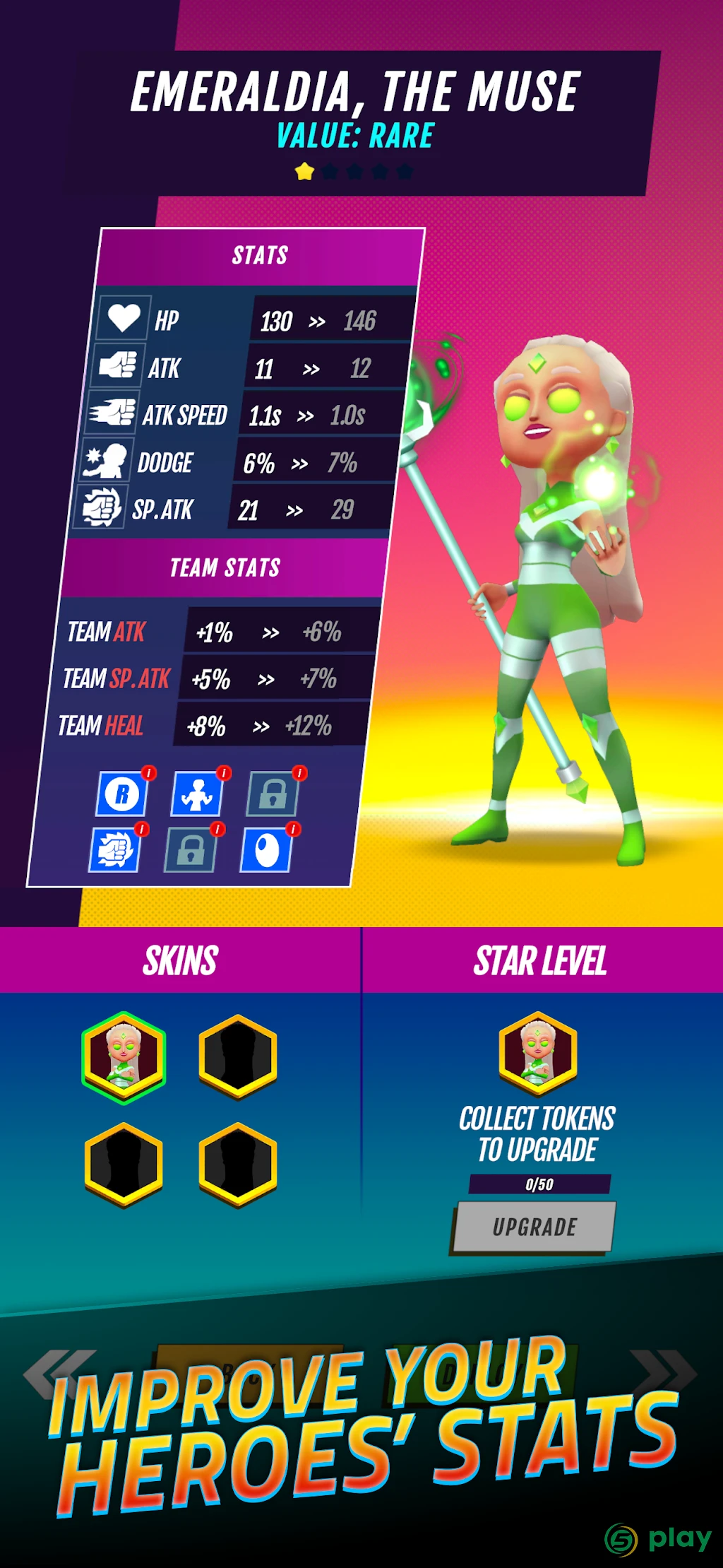Superheroes Idle RPG League — скриншот 7