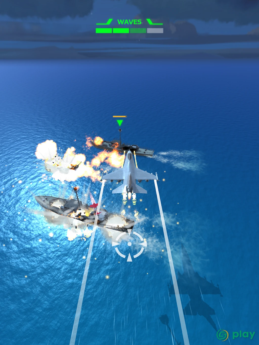 War Plane Strike: Sky Combat — скриншот 11