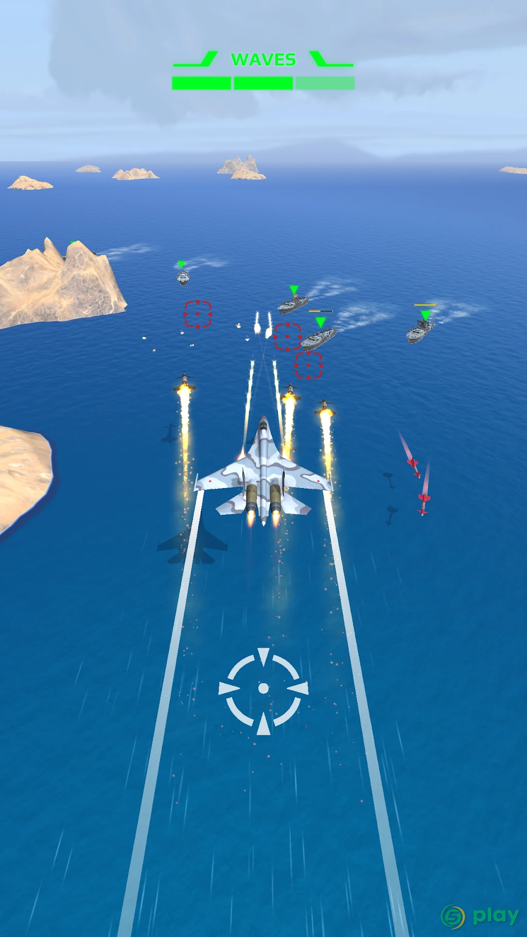War Plane Strike: Sky Combat — скриншот 1