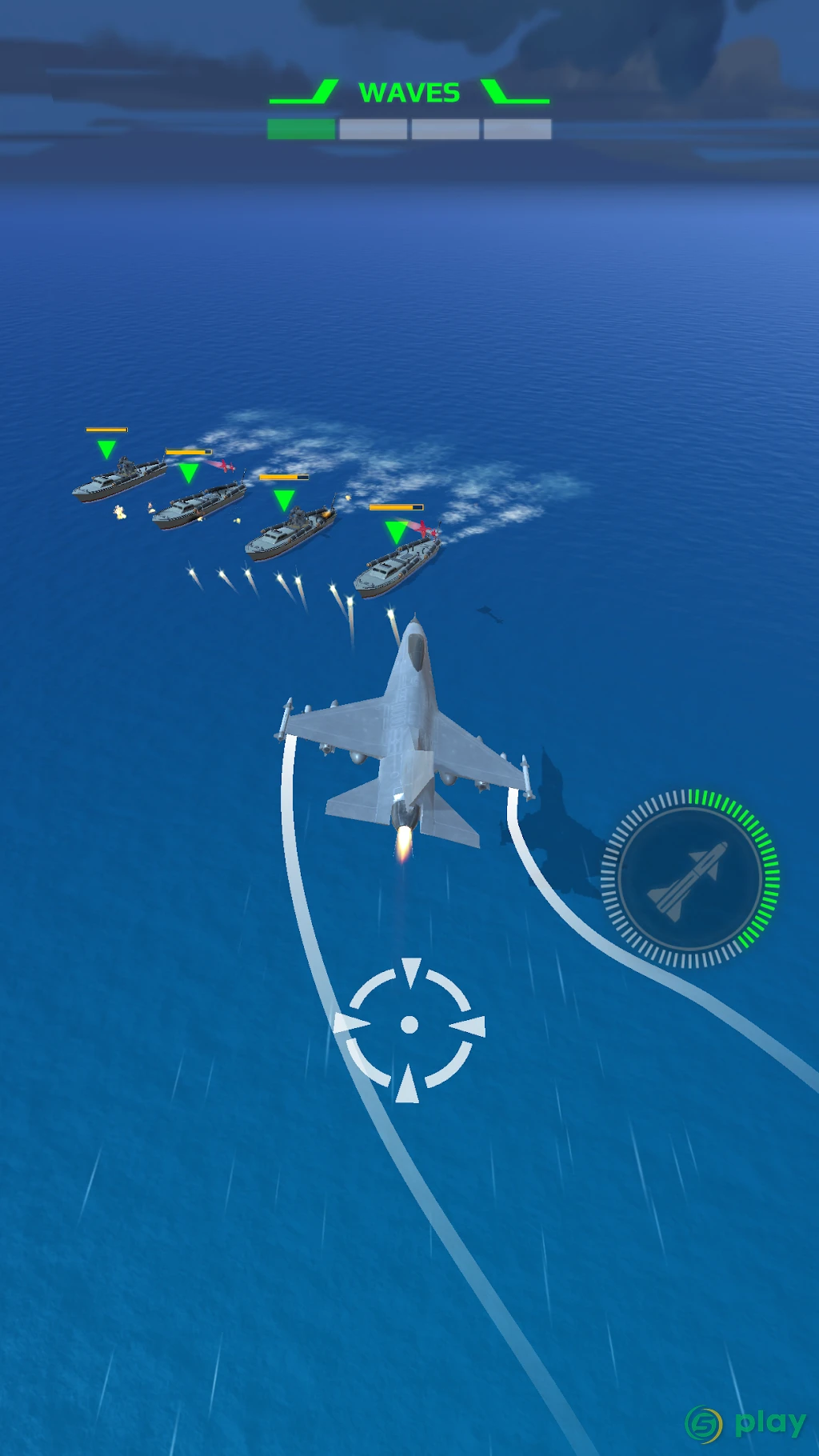 War Plane Strike: Sky Combat — скриншот 3
