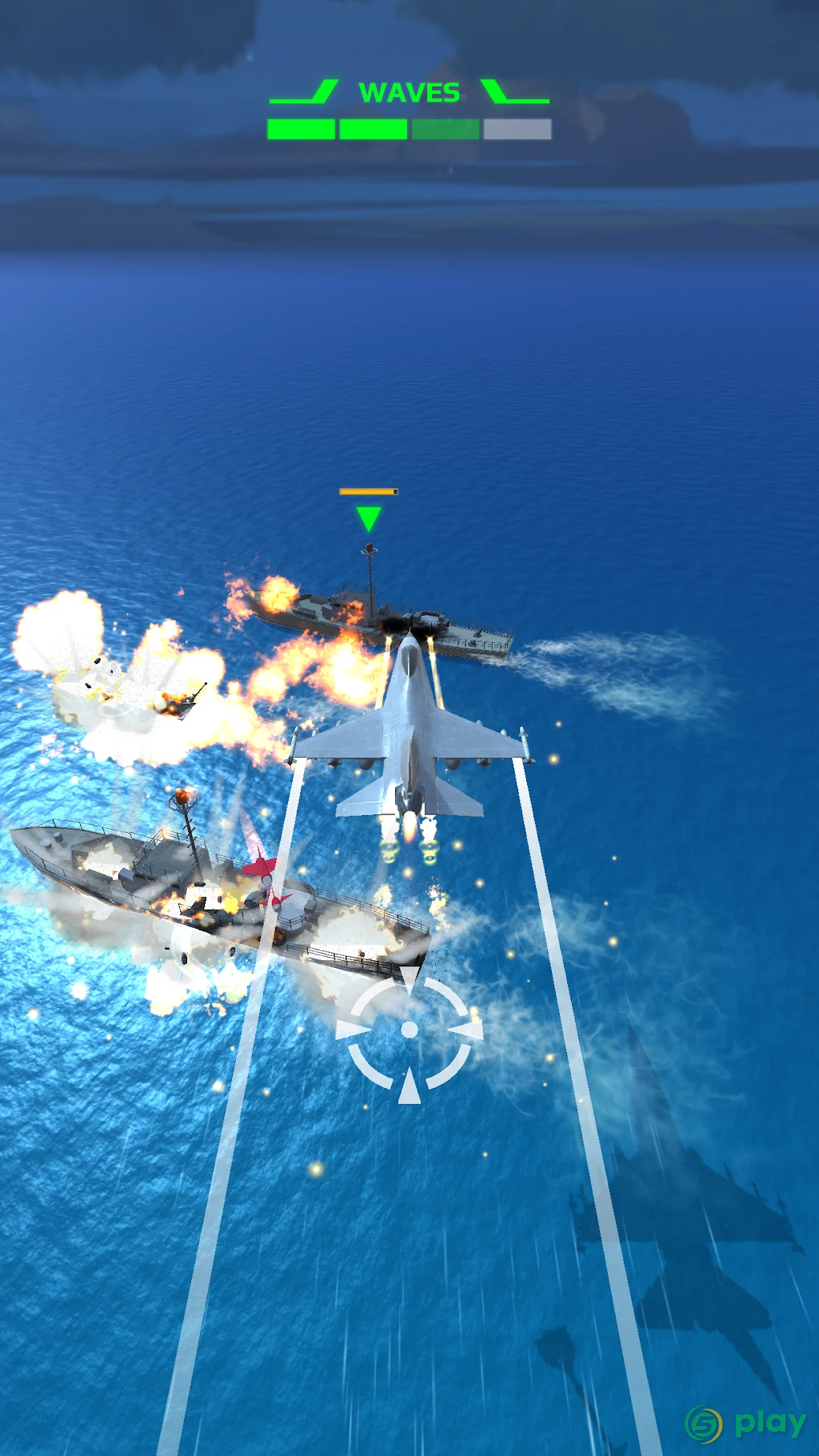 War Plane Strike: Sky Combat — скриншот 5
