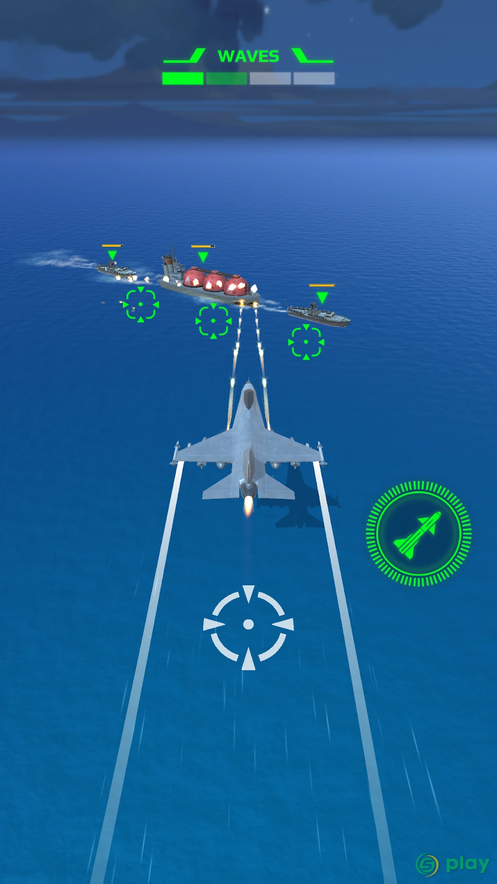 War Plane Strike: Sky Combat — скриншот 6