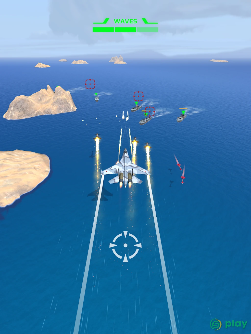 War Plane Strike: Sky Combat — скриншот 7