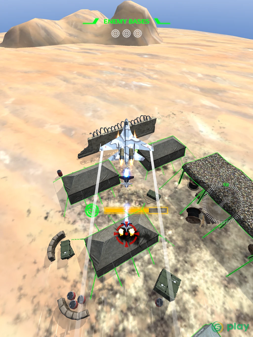 War Plane Strike: Sky Combat — скриншот 8