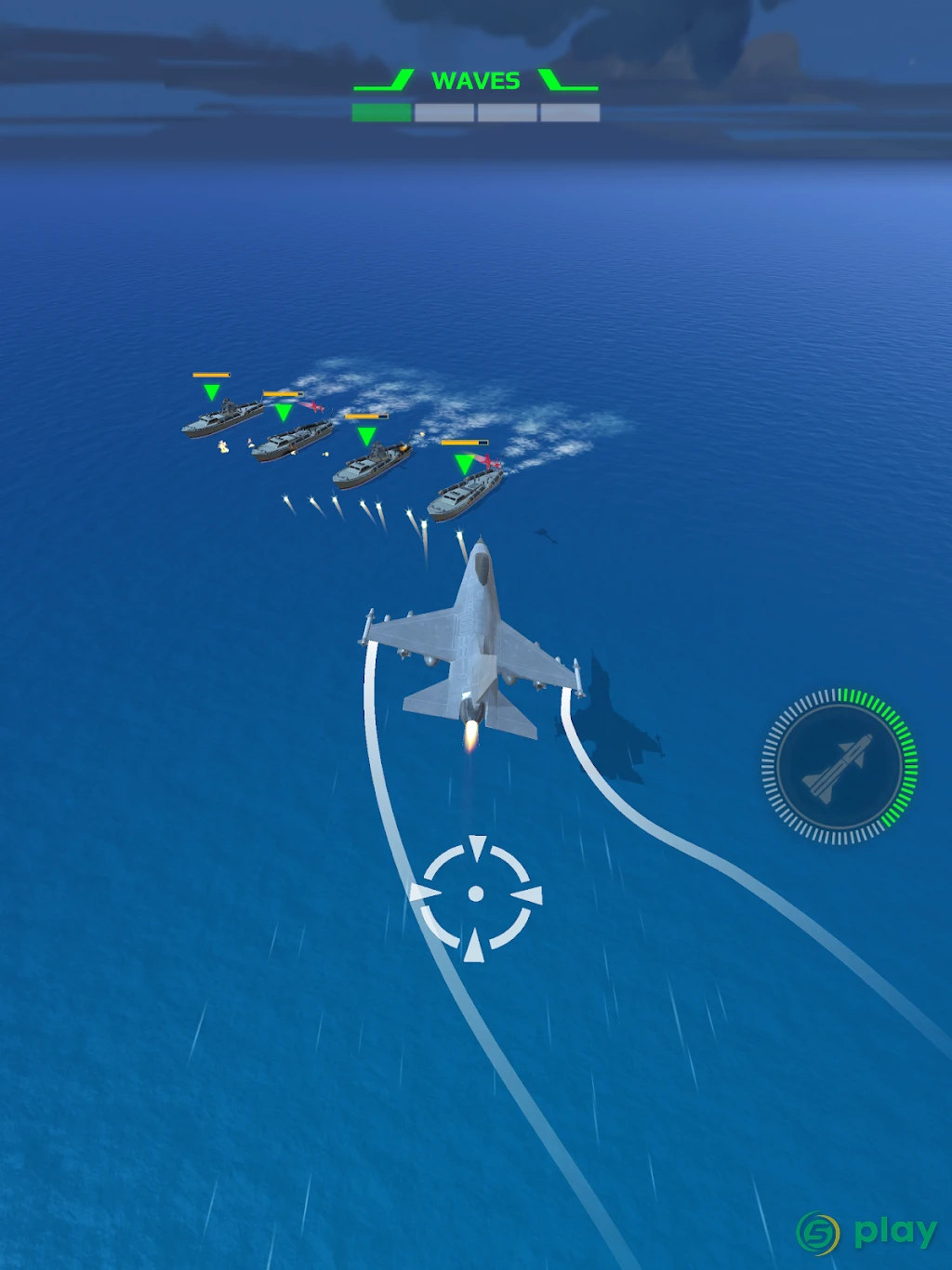 War Plane Strike: Sky Combat — скриншот 9