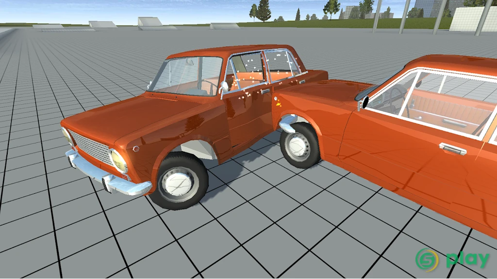 Simple Car Crash Physics Sim — скриншот 3