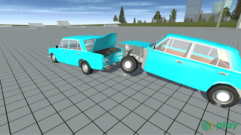 Simple Car Crash Physics Sim — скриншот 4