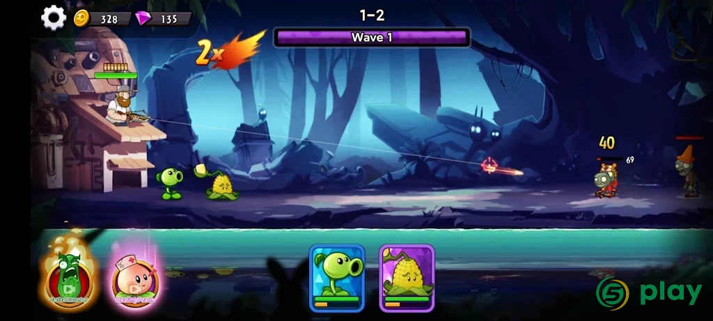 PlantGuardZombies - Peashooter — скриншот 1