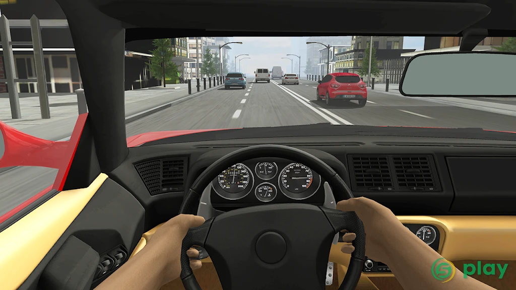 Racing in Car 2 — скриншот 2