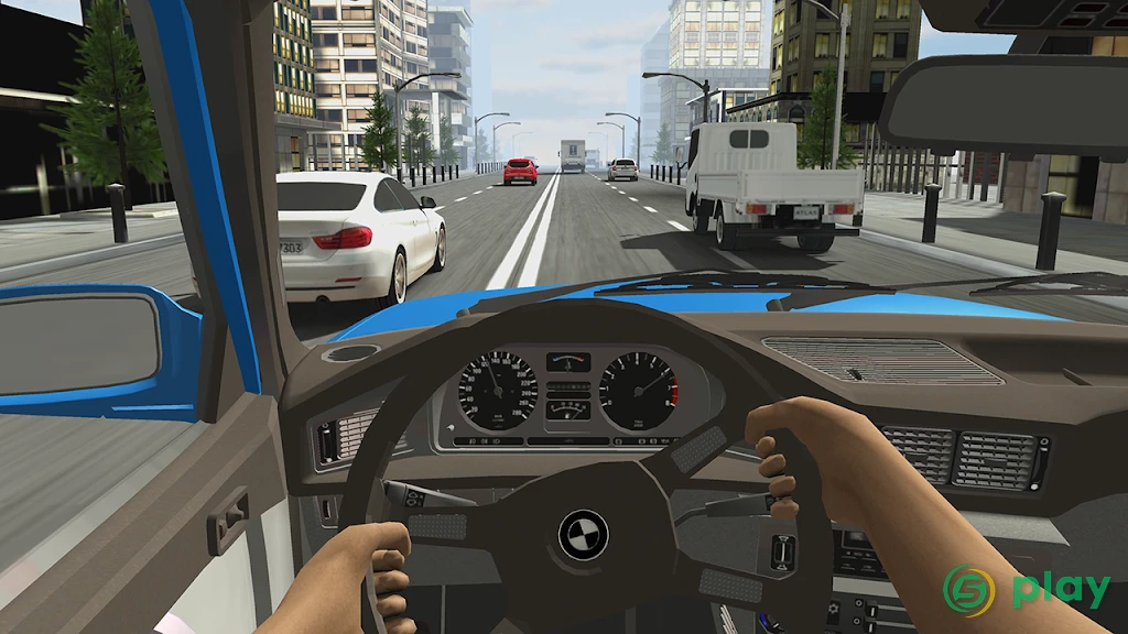 Racing in Car 2 — скриншот 4