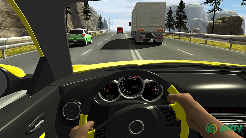 Racing in Car 2 — скриншот 5