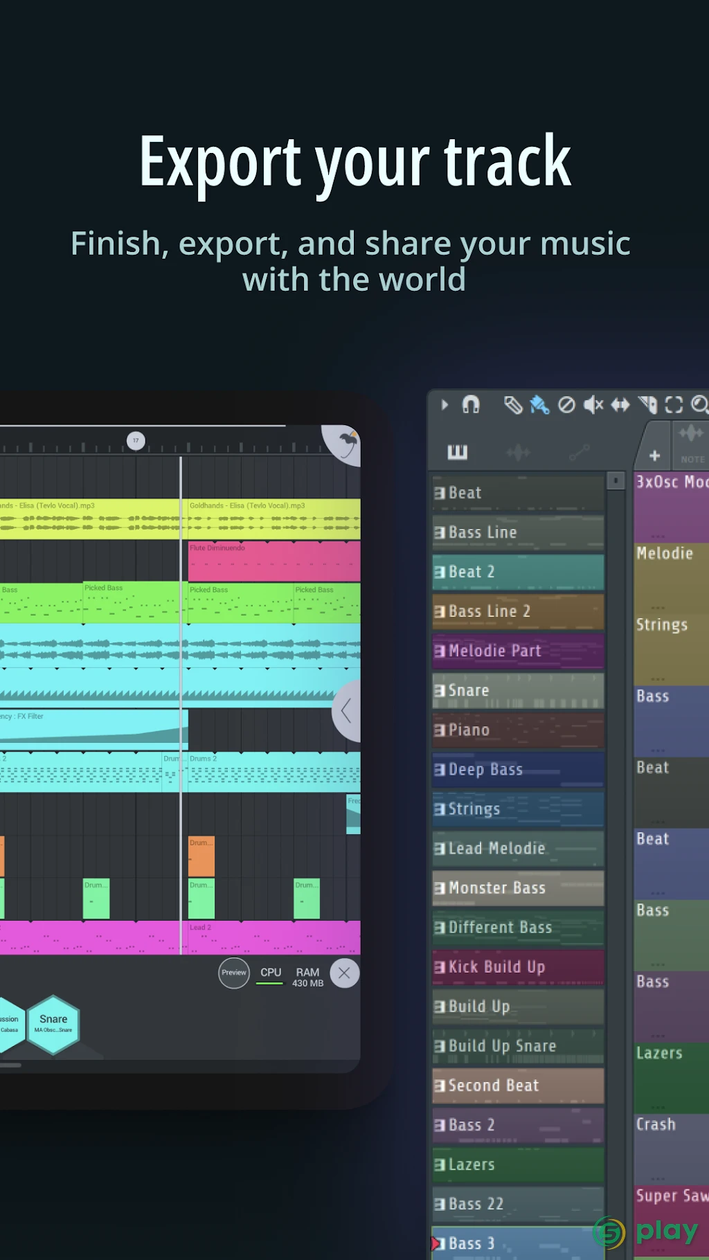 FL STUDIO MOBILE — скриншот 5