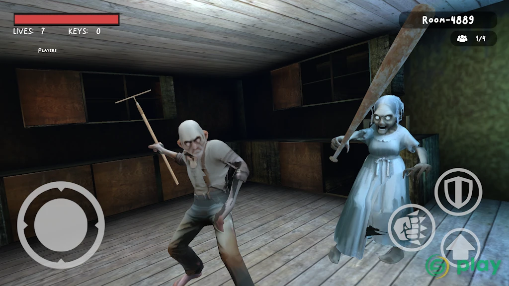 Grandma vs Grandpa Multiplayer — скриншот 1