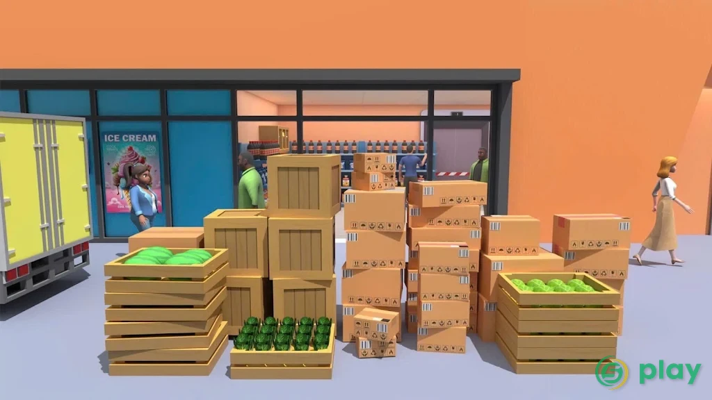 Supermarket Tycoon 3D — скриншот 2