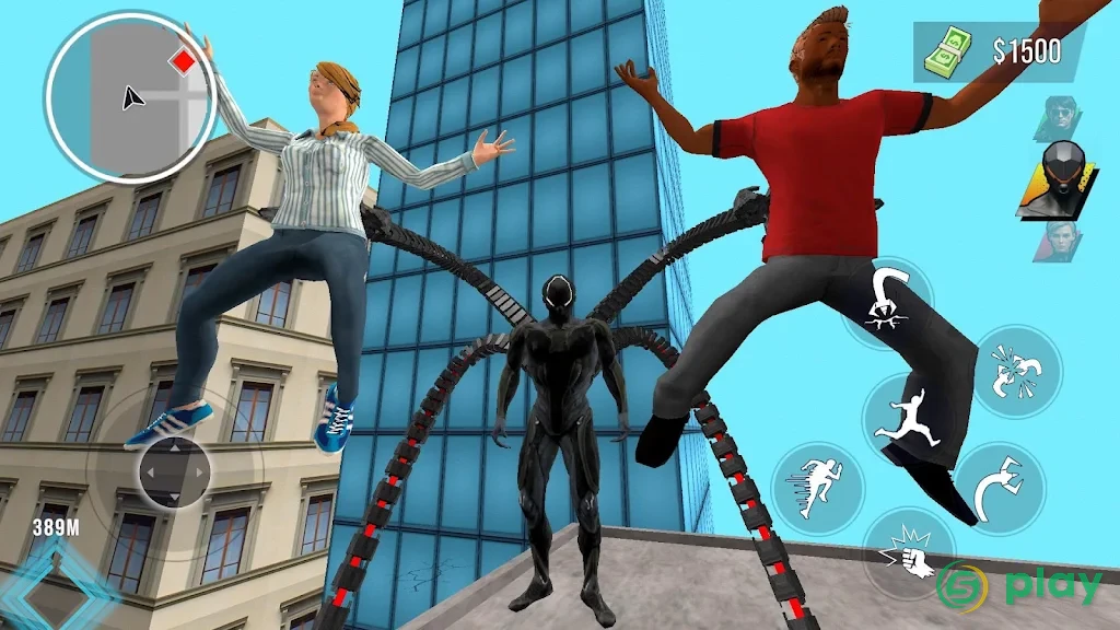Superhero Crime Open World War — скриншот 3