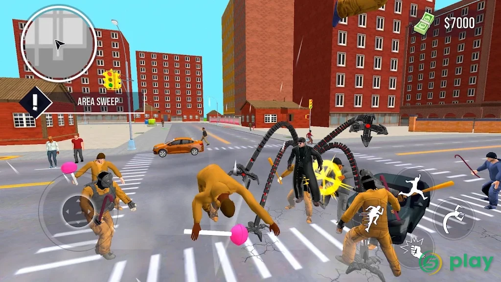 Superhero Crime Open World War — скриншот 4