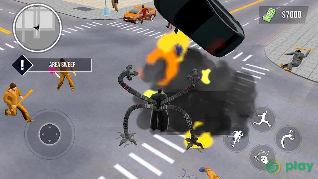 Superhero Crime Open World War — скриншот 5