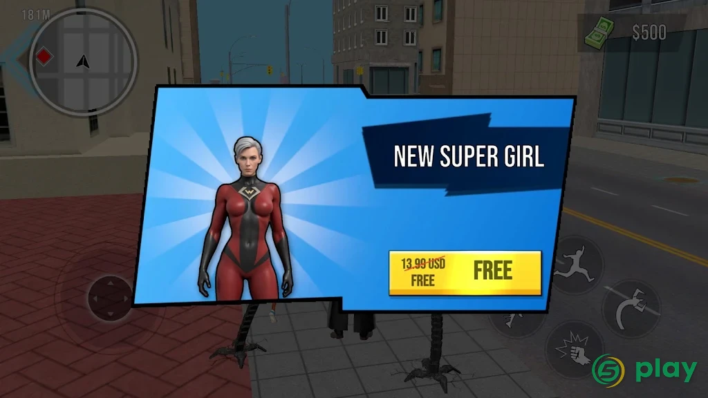 Superhero Crime Open World War — скриншот 7
